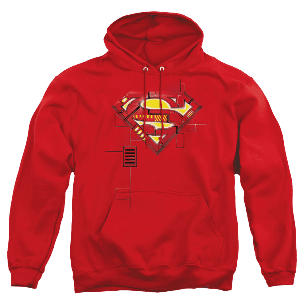 Superman Super Mech Shield – Pullover Hoodie