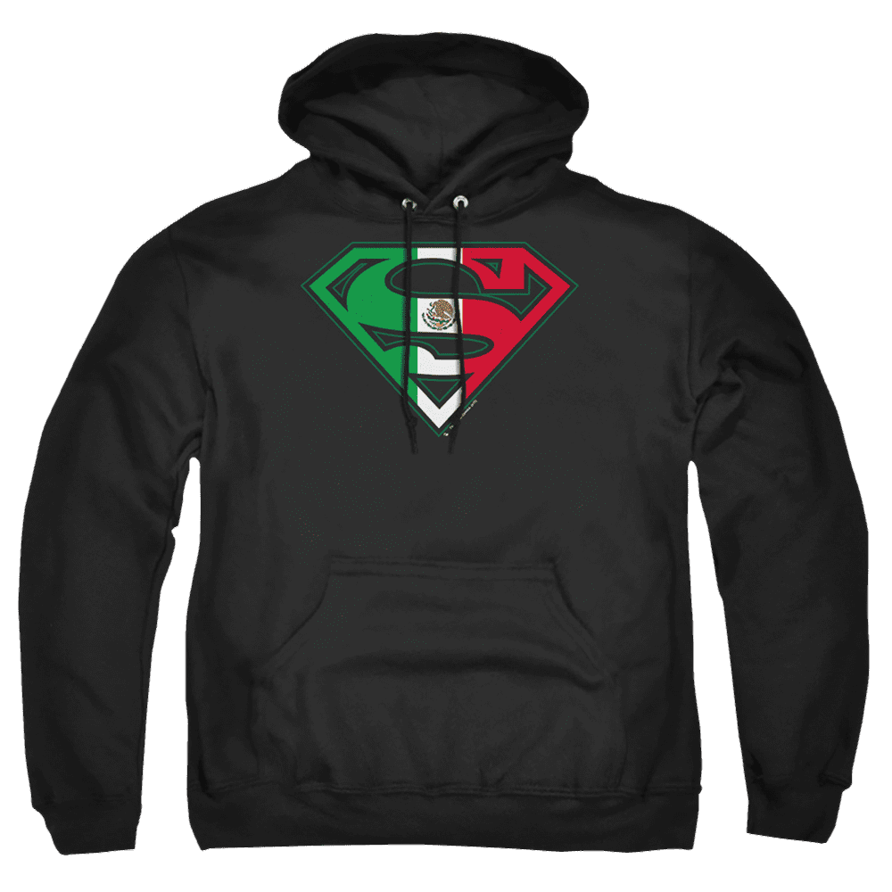 Superman Mexican Flag Shield – Pullover Hoodie