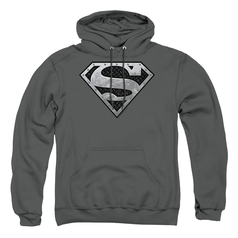 Superman Super Metallic Shield – Pullover Hoodie