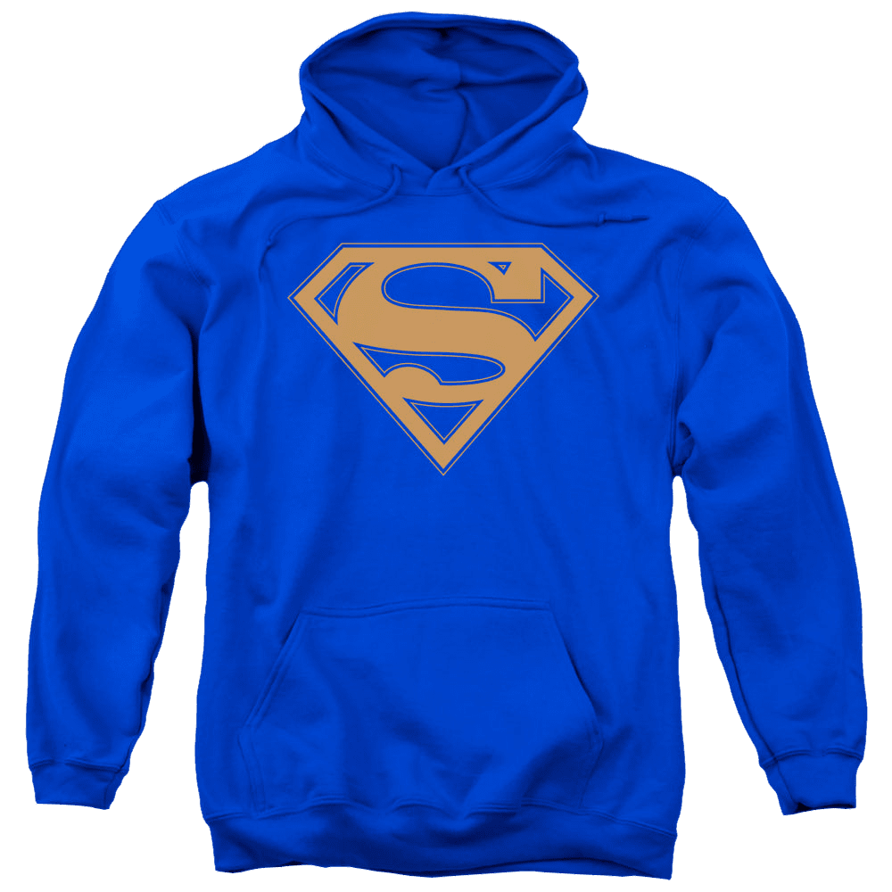 Superman Blue & Orange Shield – Pullover Hoodie