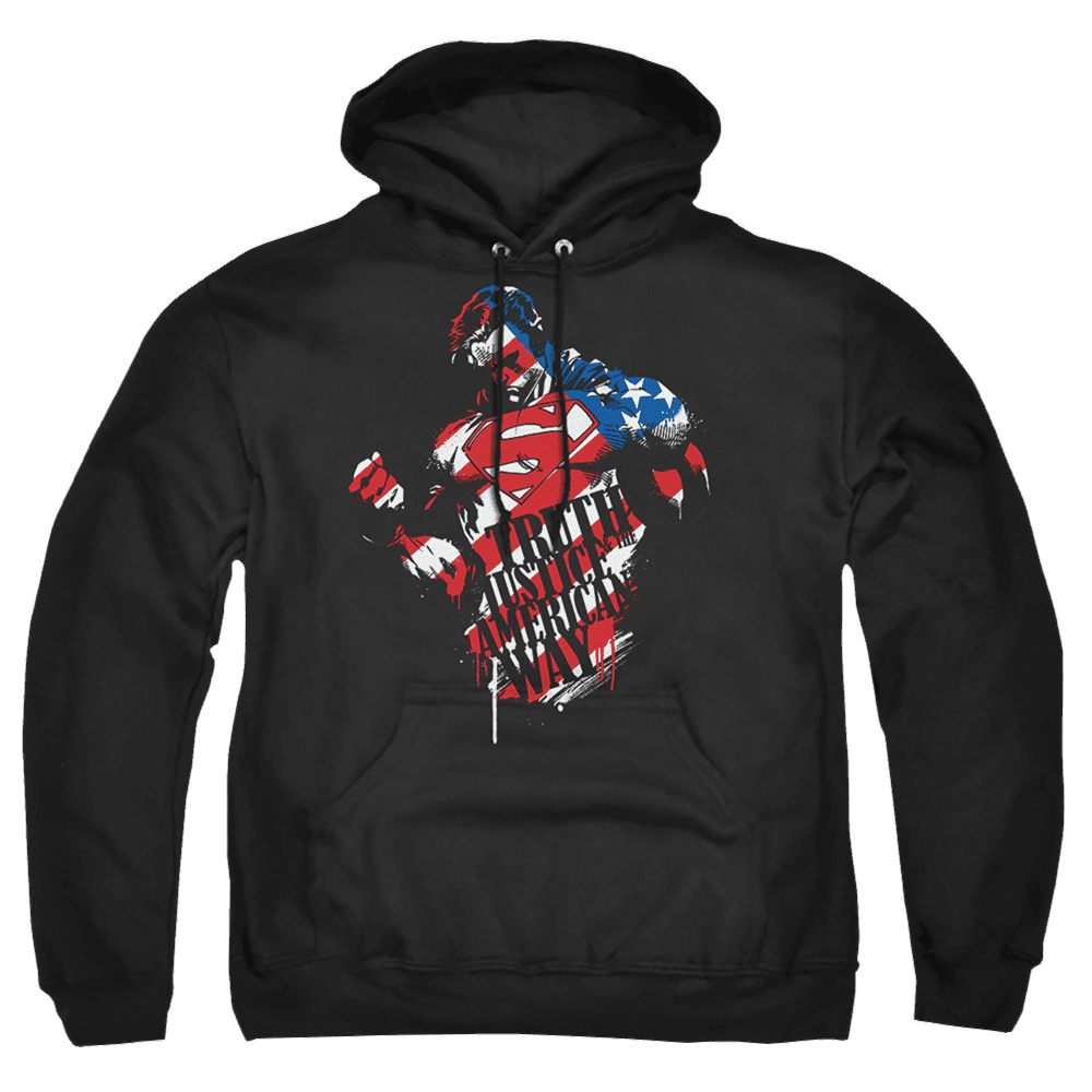 Superman The American Way – Pullover Hoodie