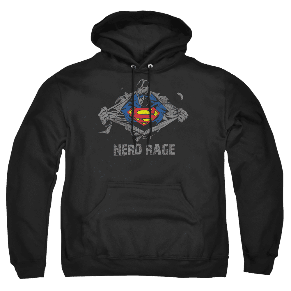 Superman Nerd Rage – Pullover Hoodie