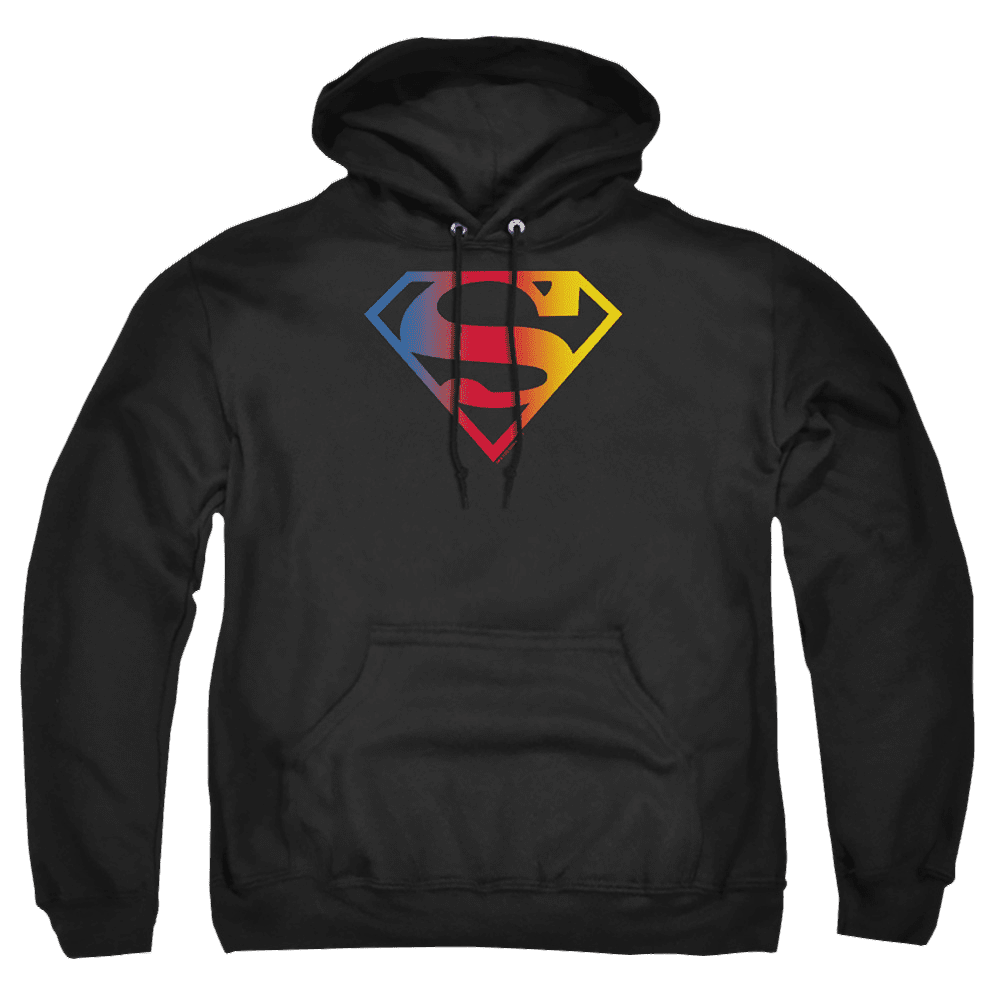 Superman Gradient Superman Logo – Pullover Hoodie