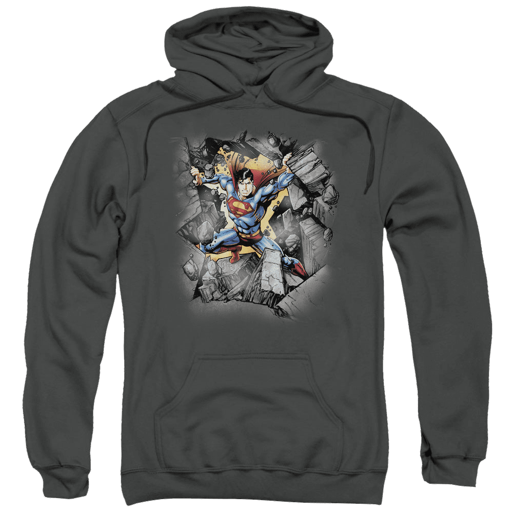 Superman Break On Through – Pullover Hoodie