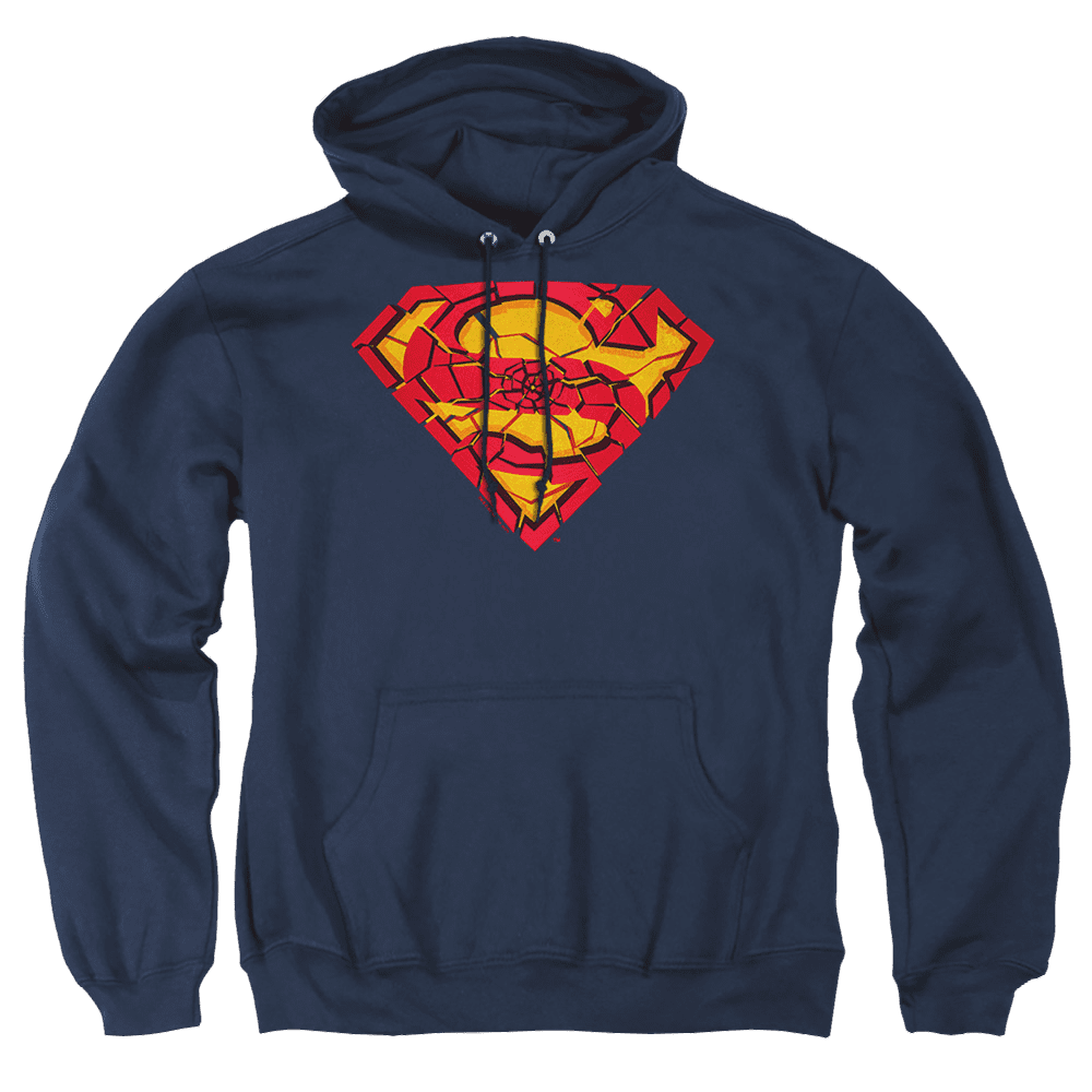 Superman Shattered Shield – Pullover Hoodie