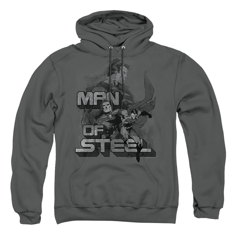 Superman Steel Poses – Pullover Hoodie