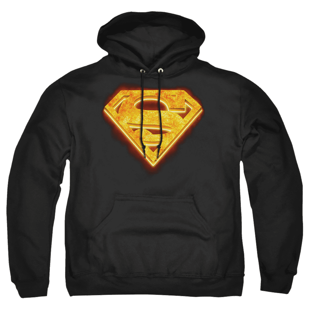 Superman Hot Steel Shield – Pullover Hoodie