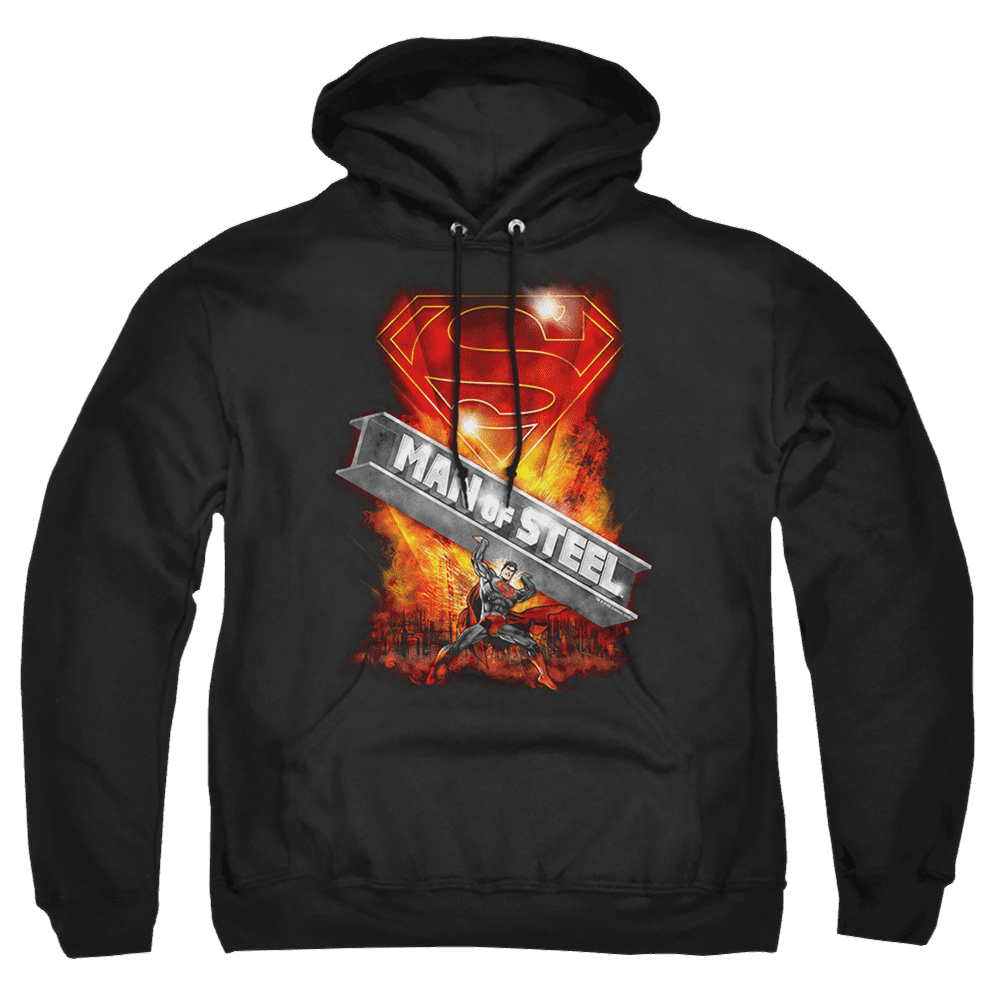 Superman Steel Girder – Pullover Hoodie