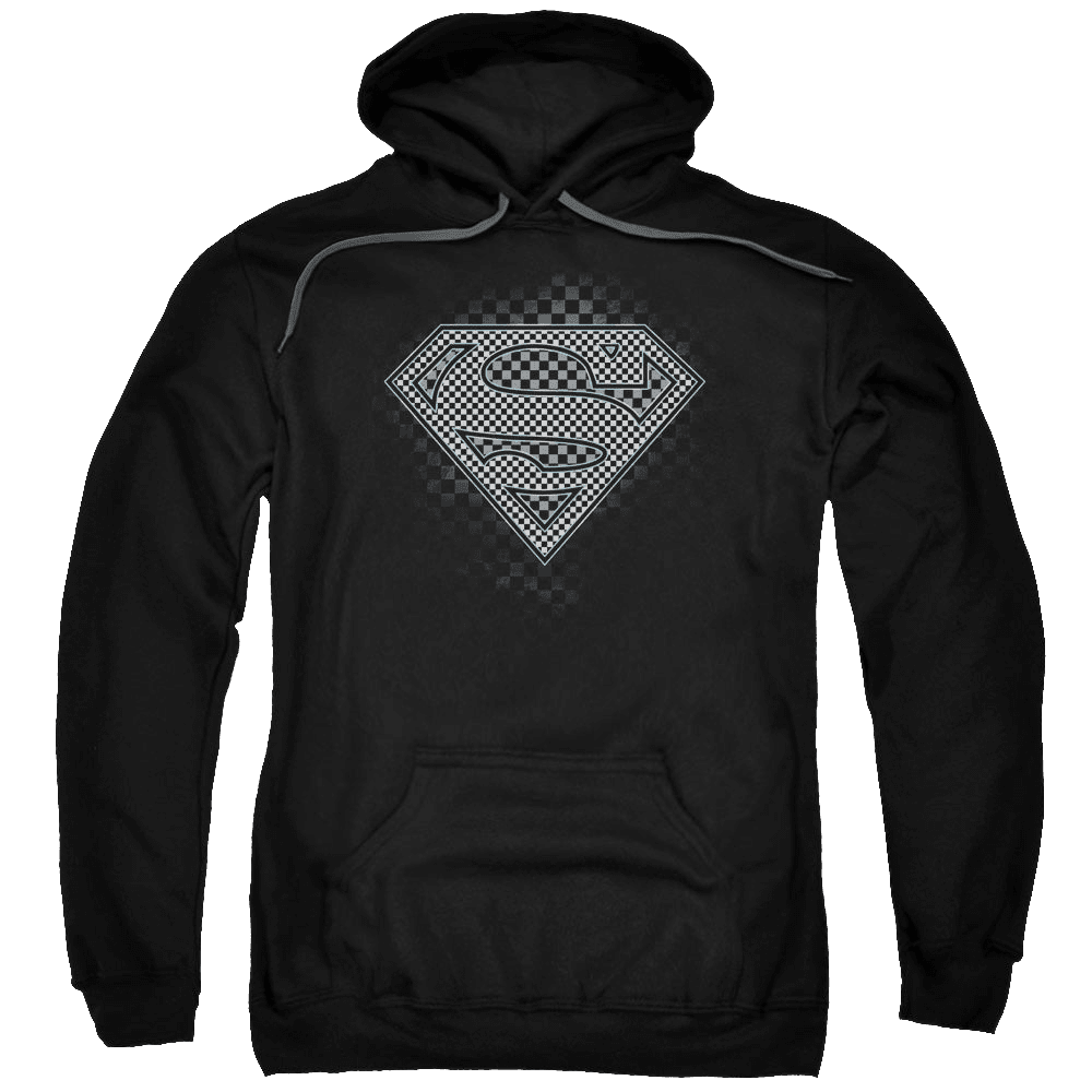 Superman Checkerboard – Pullover Hoodie