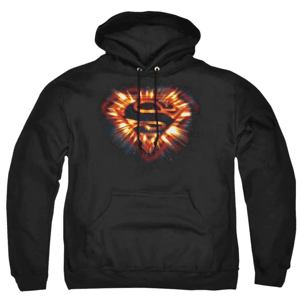 Superman Space Burst Shield – Pullover Hoodie