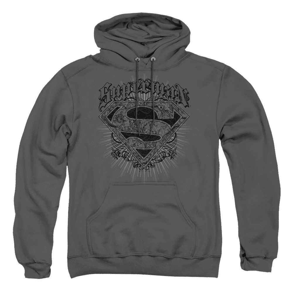 Superman Scrolling Shield – Pullover Hoodie