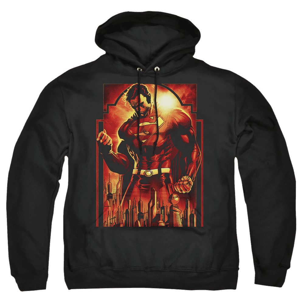 Superman Metropolis Deco – Pullover Hoodie