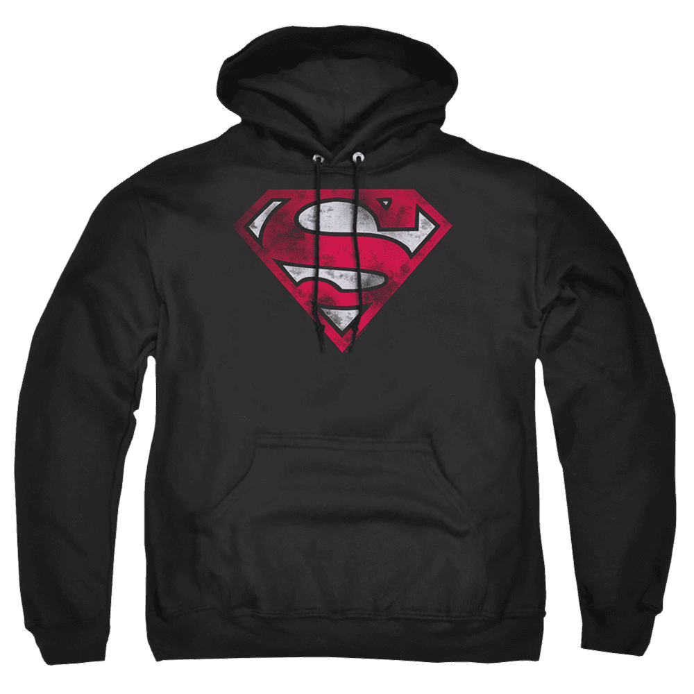 Superman War Torn Shield – Pullover Hoodie