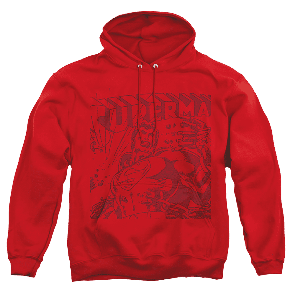 Superman Code Red – Pullover Hoodie