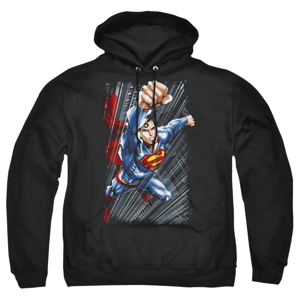 Superman Faster Than – Pullover Hoodie