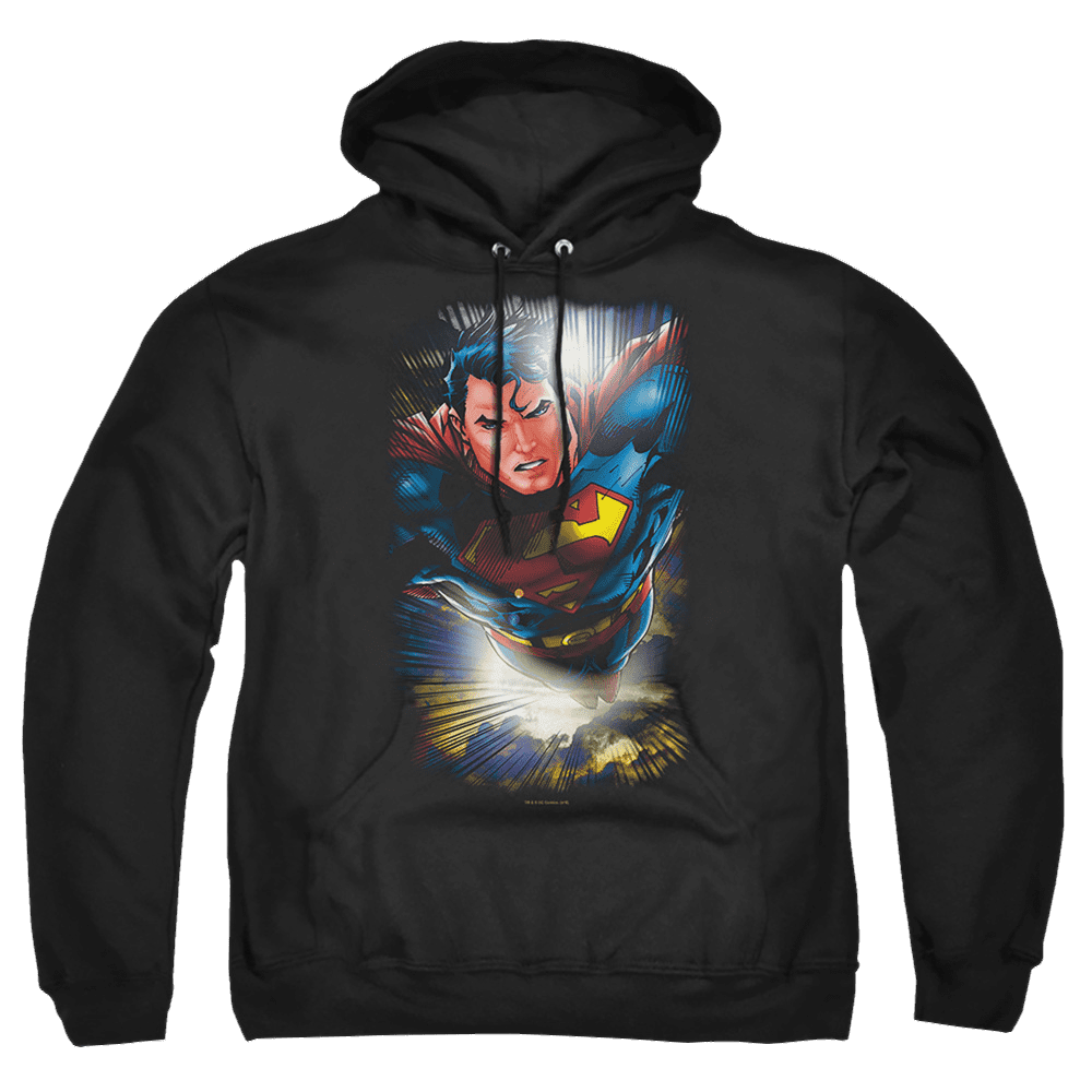 Superman In The Sky – Pullover Hoodie