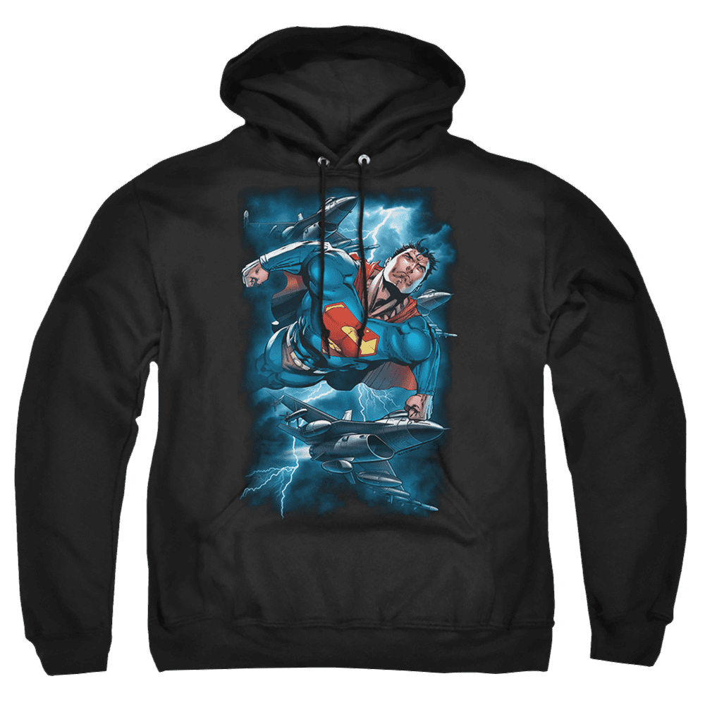 Superman Stormy Flight – Pullover Hoodie