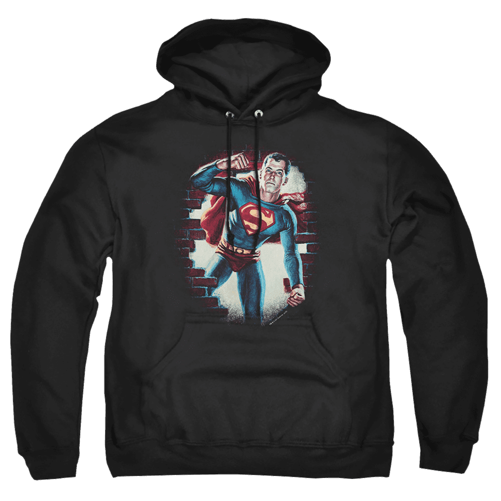 Superman Vintage Steel – Pullover Hoodie