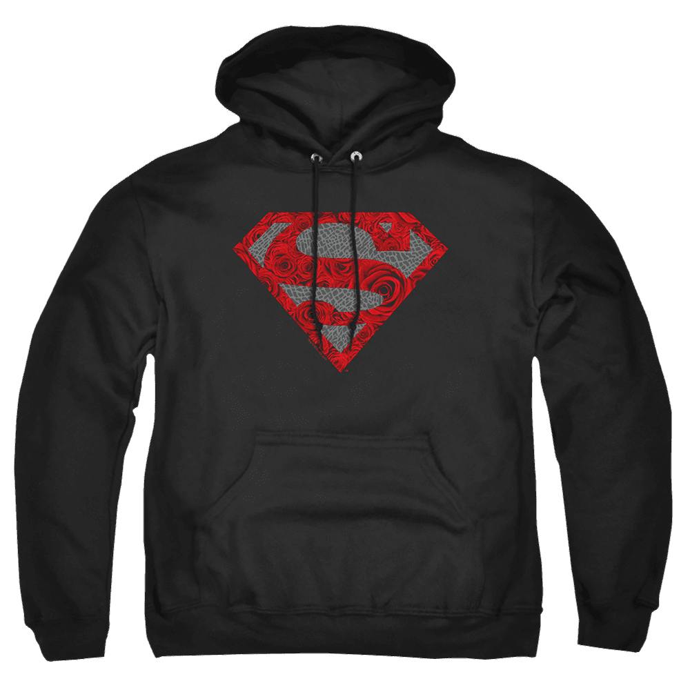 Superman Elephant Rose Shield – Pullover Hoodie