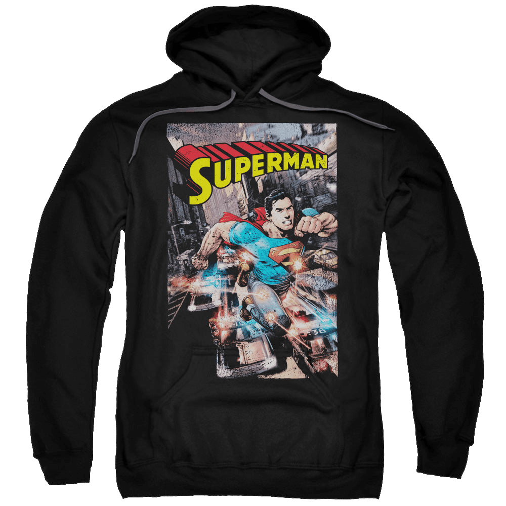 Superman Action One – Pullover Hoodie