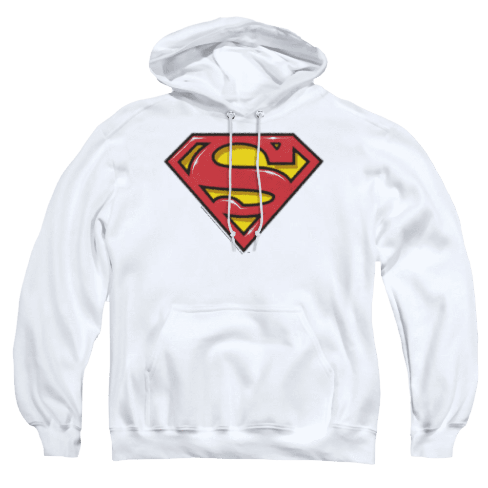 Superman Airbrush Shield – Pullover Hoodie