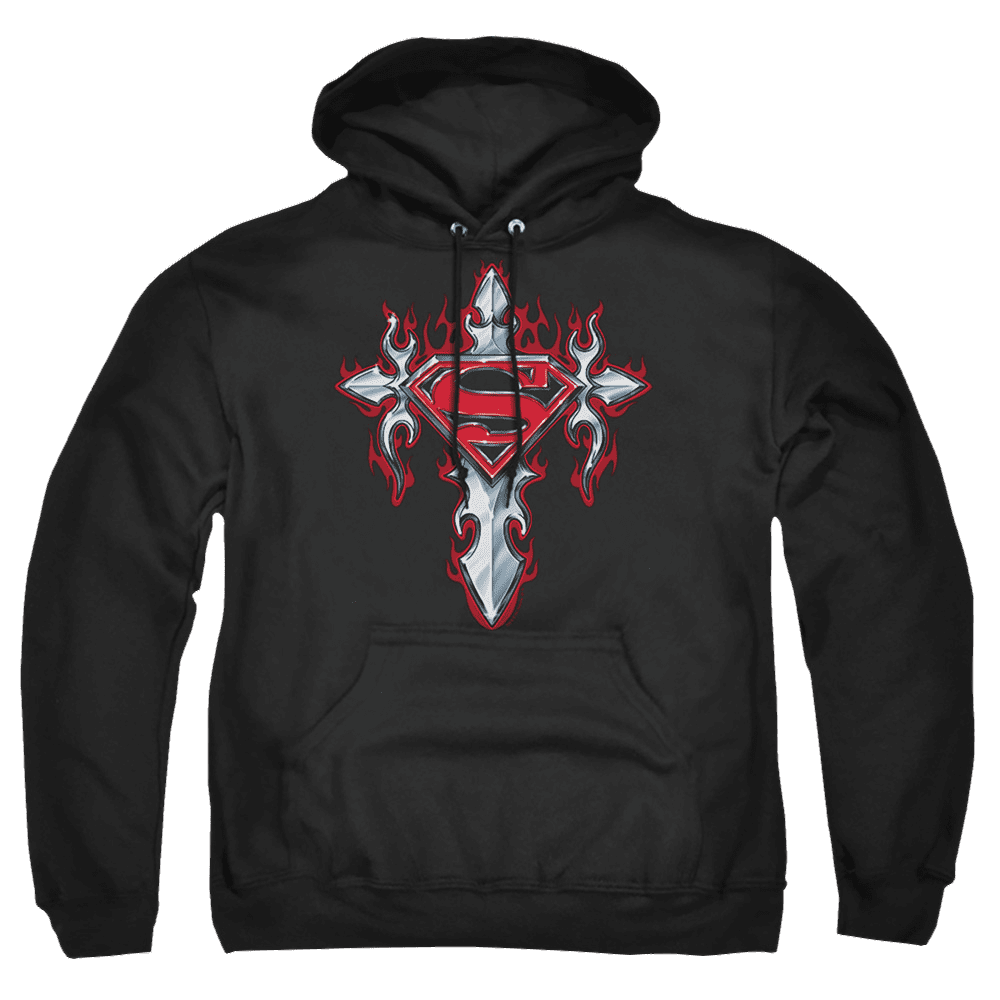 Superman Gothic Steel Logo – Pullover Hoodie