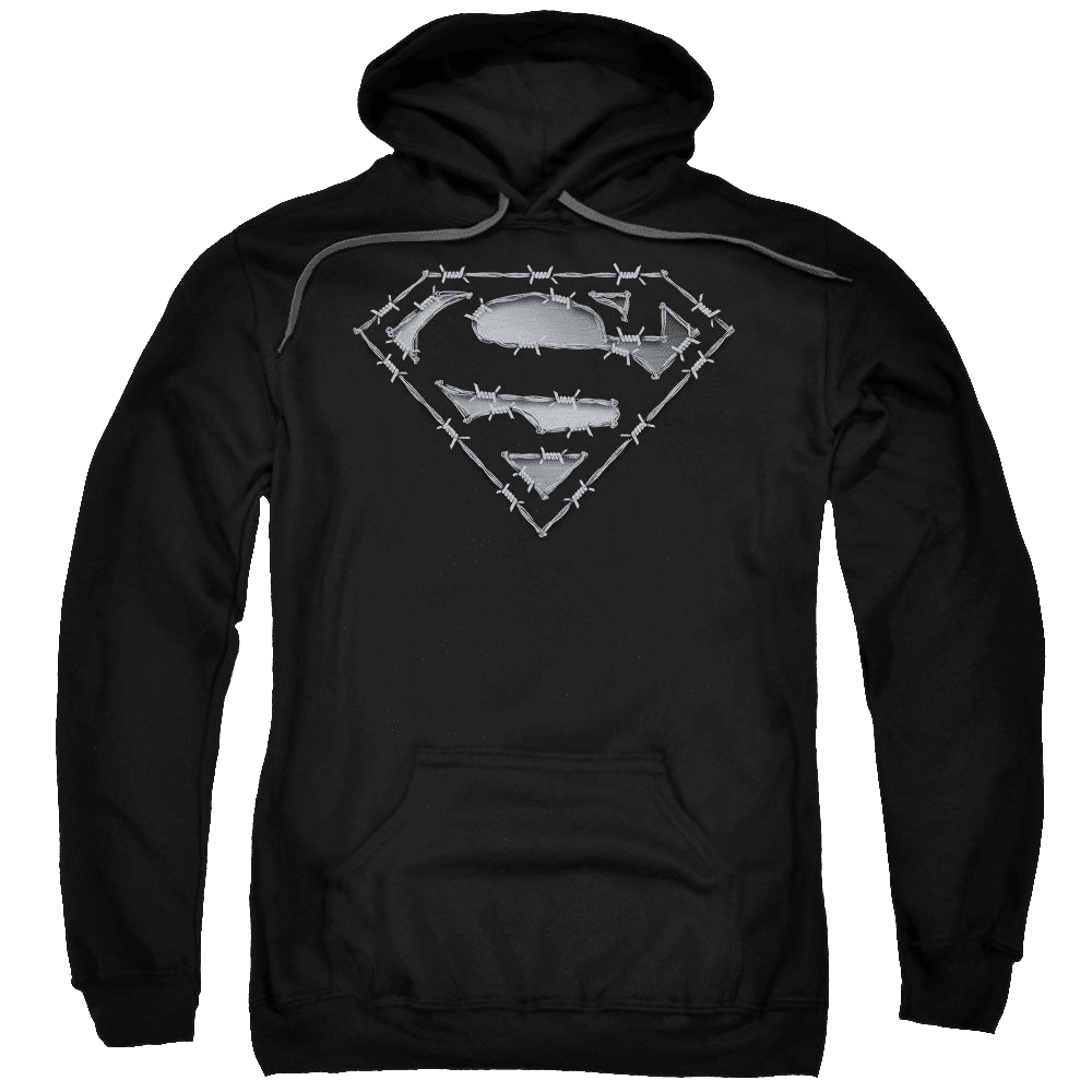 Superman Barbed Wire – Pullover Hoodie