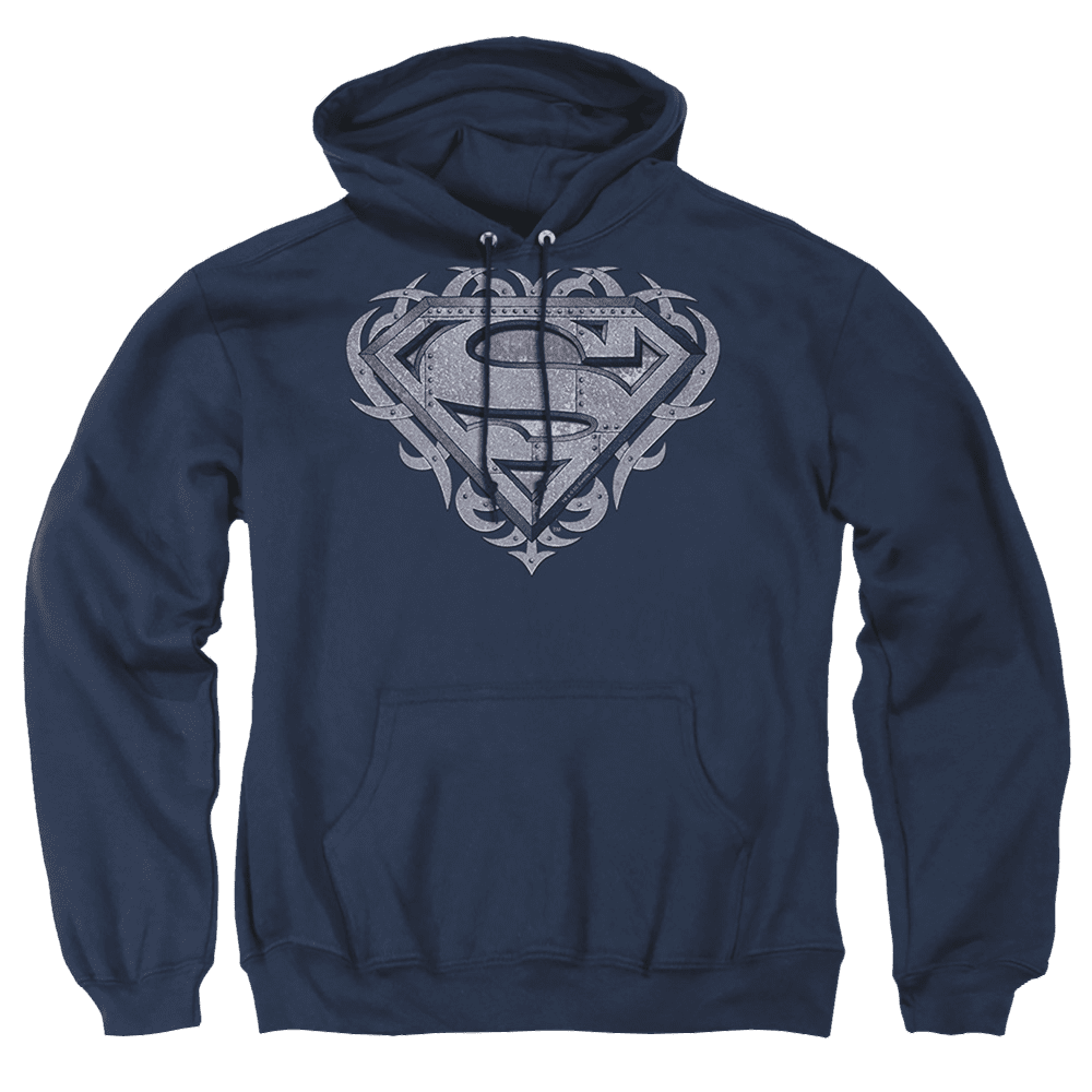 Superman Tribal Steel Shield – Pullover Hoodie