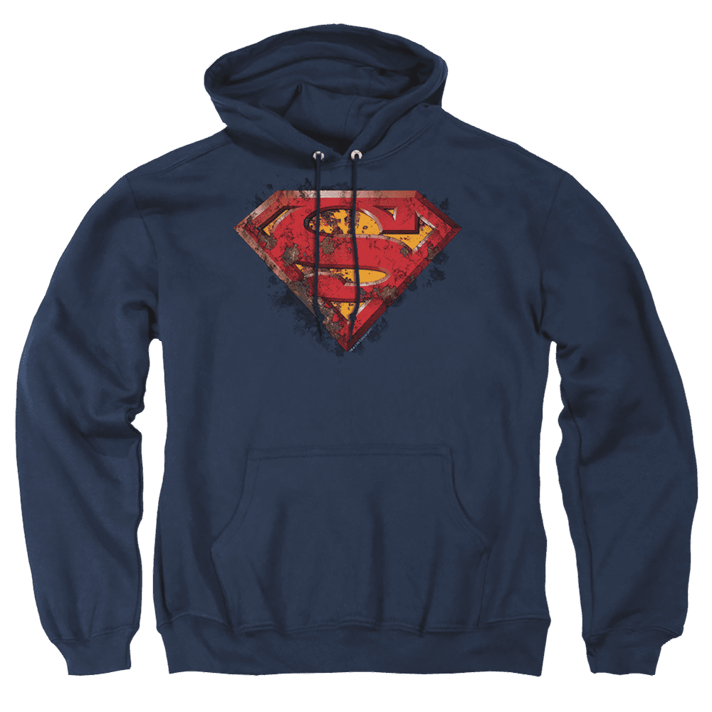 Superman Rusted Shield – Pullover Hoodie