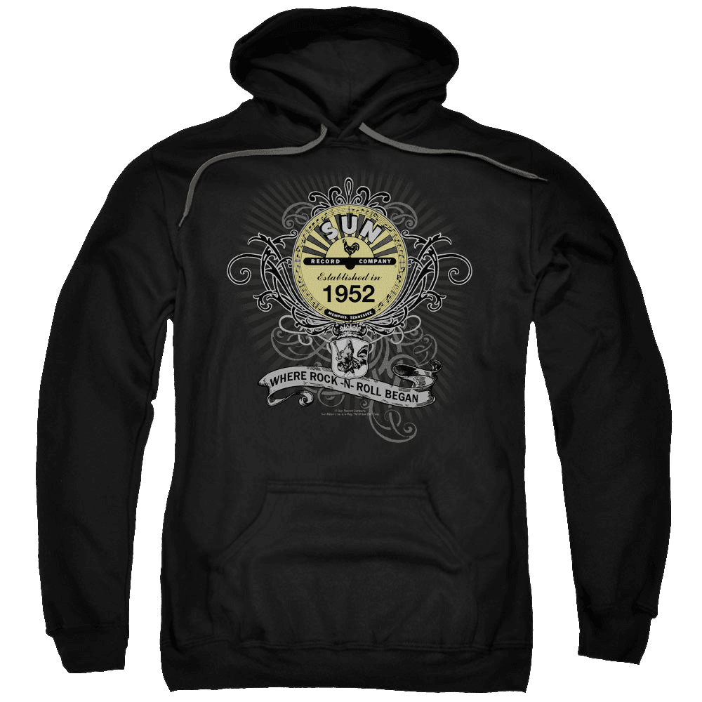 Sun Records Rockin Scrolls – Pullover Hoodie