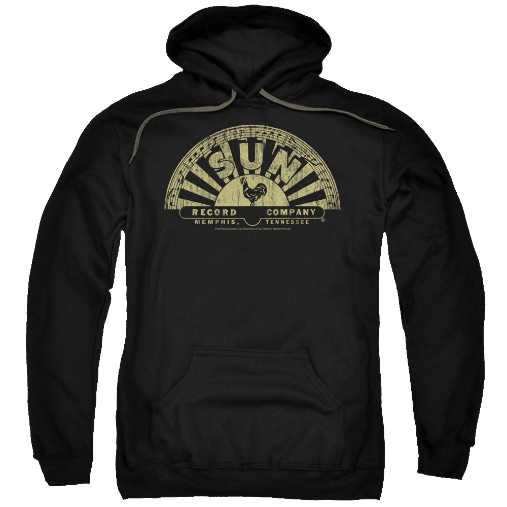 Sun Records Tattered Logo – Pullover Hoodie