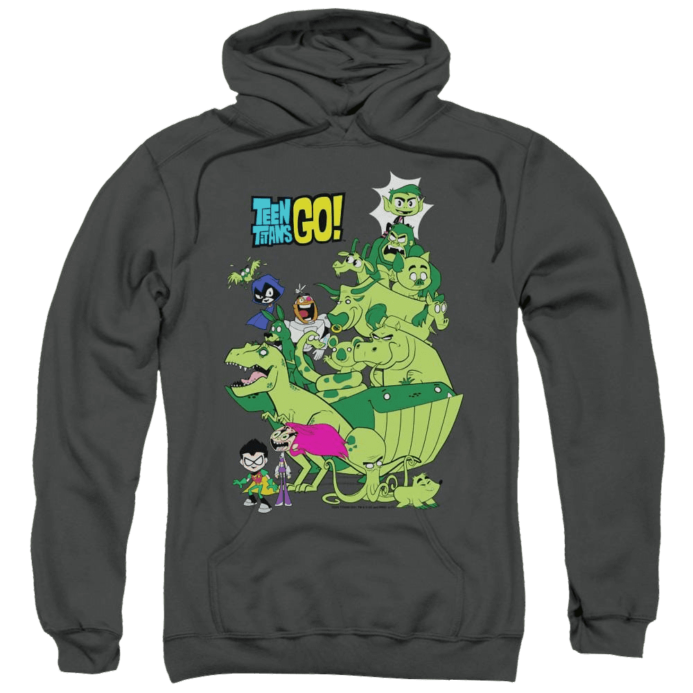 Teen Titans Go Beast Boy Stack Pullover Hoodie