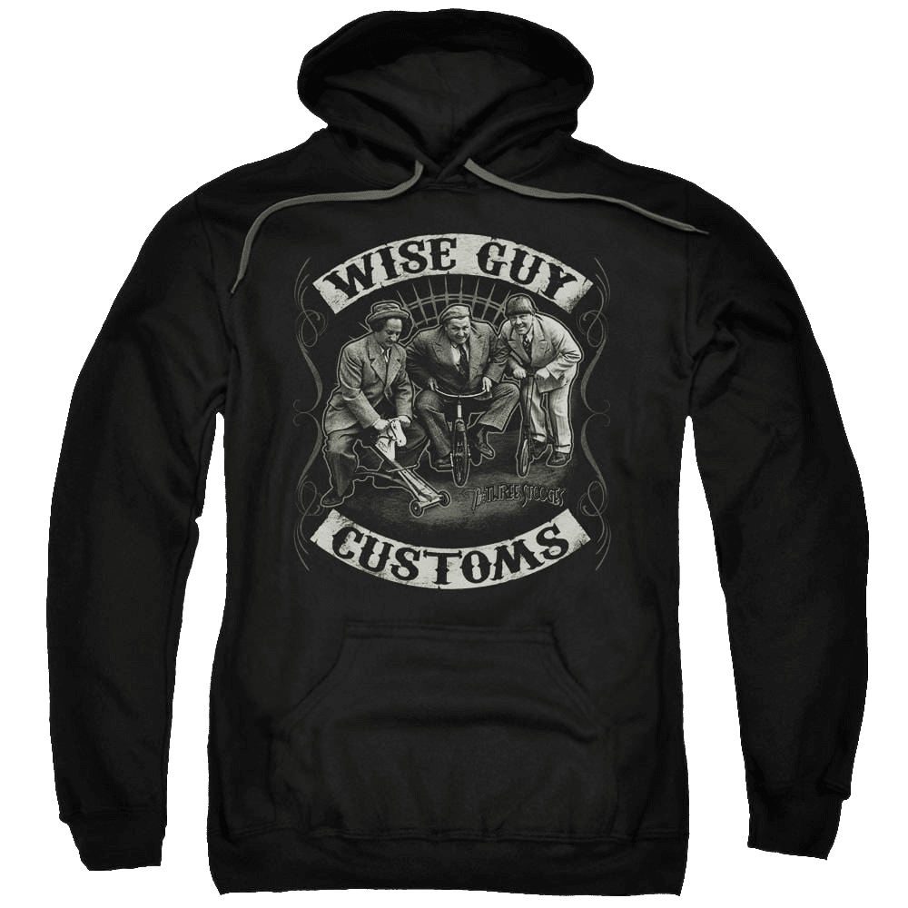 The Three Stooges Wise Guy Customs Pullover Hoodie