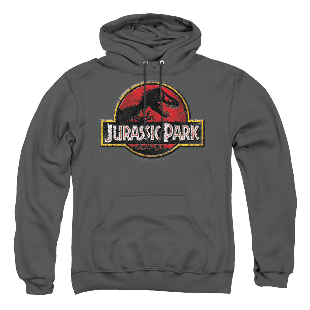 Jurassic Park Stone Logo Pullover Hoodie