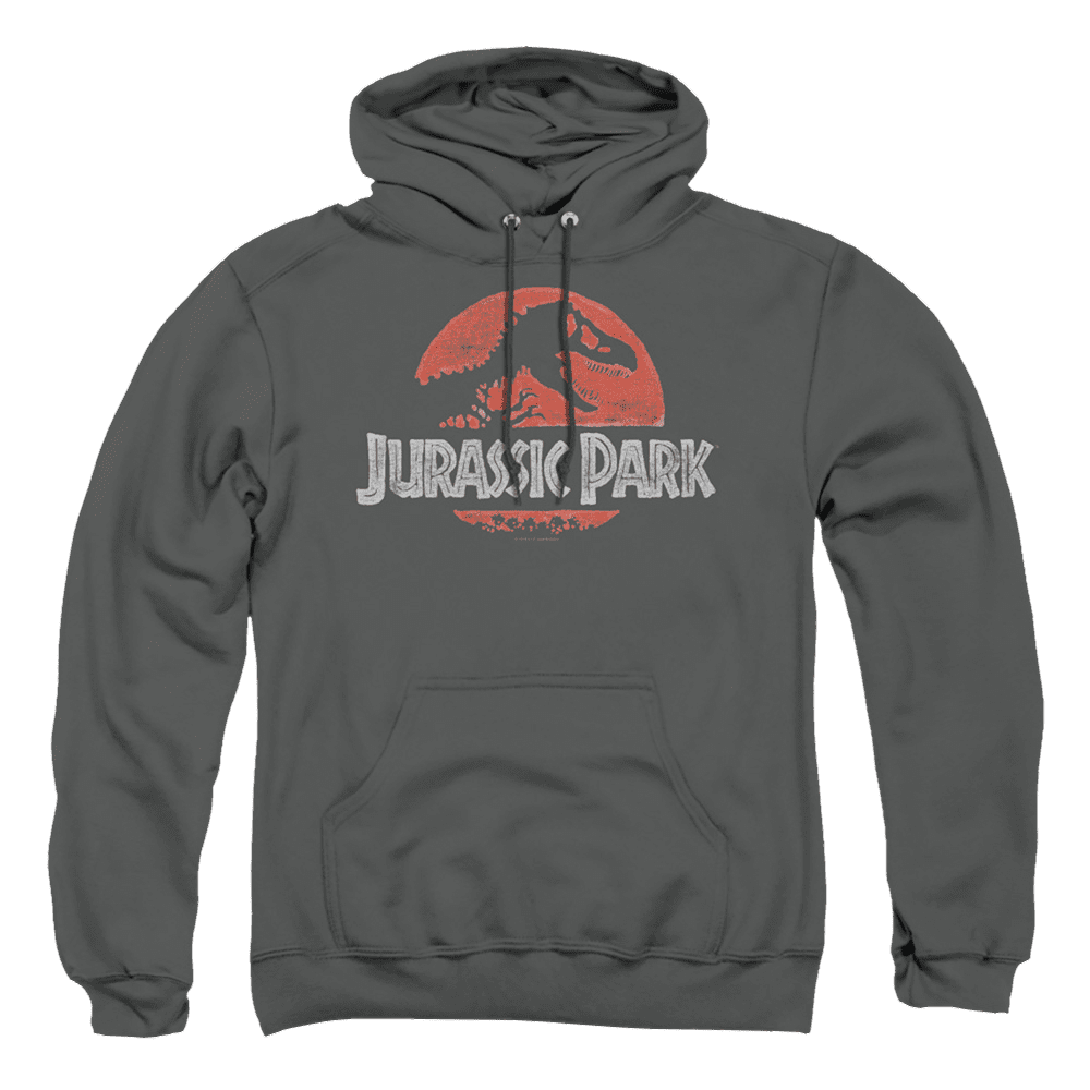 Jurassic Park Faded Logo Pullover Hoodie