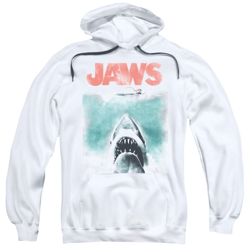 Jaws Vintage Poster Pullover Hoodie