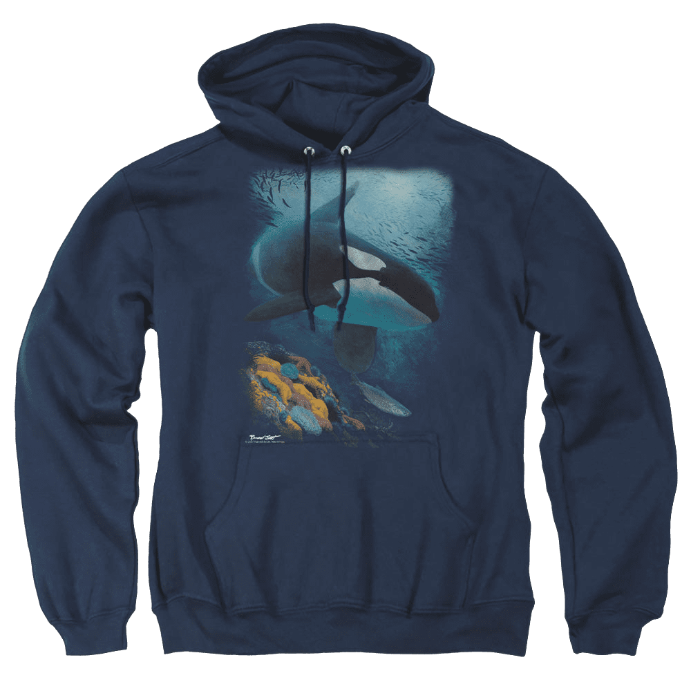 Wild Wings Salmon Hunter Orca – Pullover Hoodie