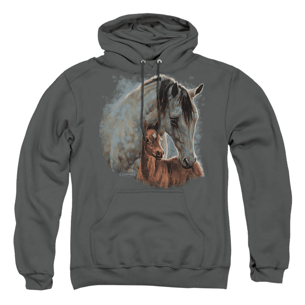 Wild Wings Painted Horses – Pullover Hoodie