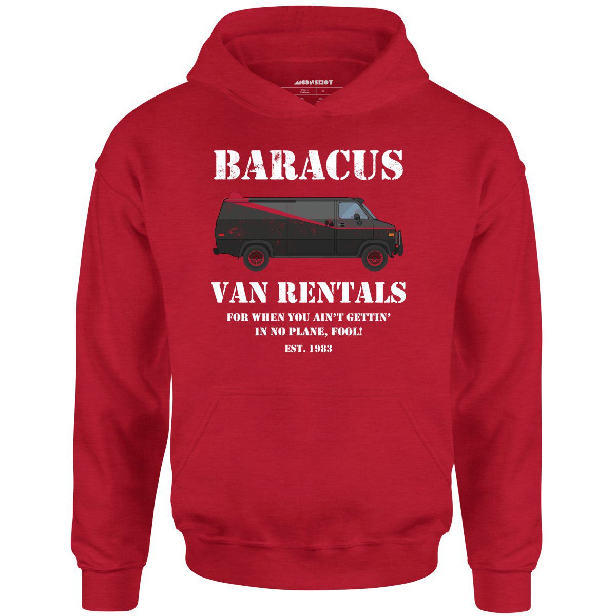 Baracus Van Rentals – Unisex Hoodie