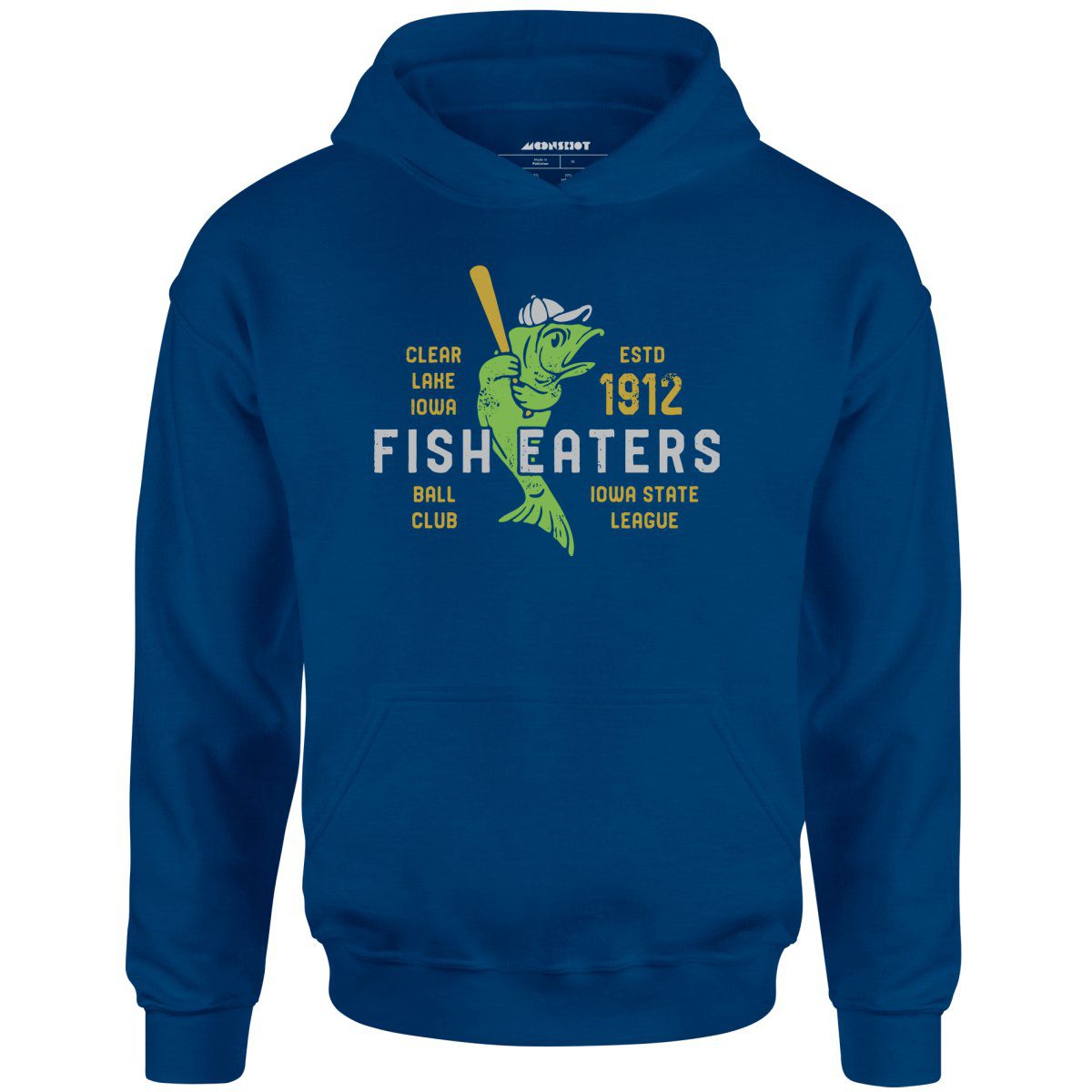 Clear Lake Fish Eaters – Iowa – Vintage Defunct Baseball Teams – Unisex Hoodie