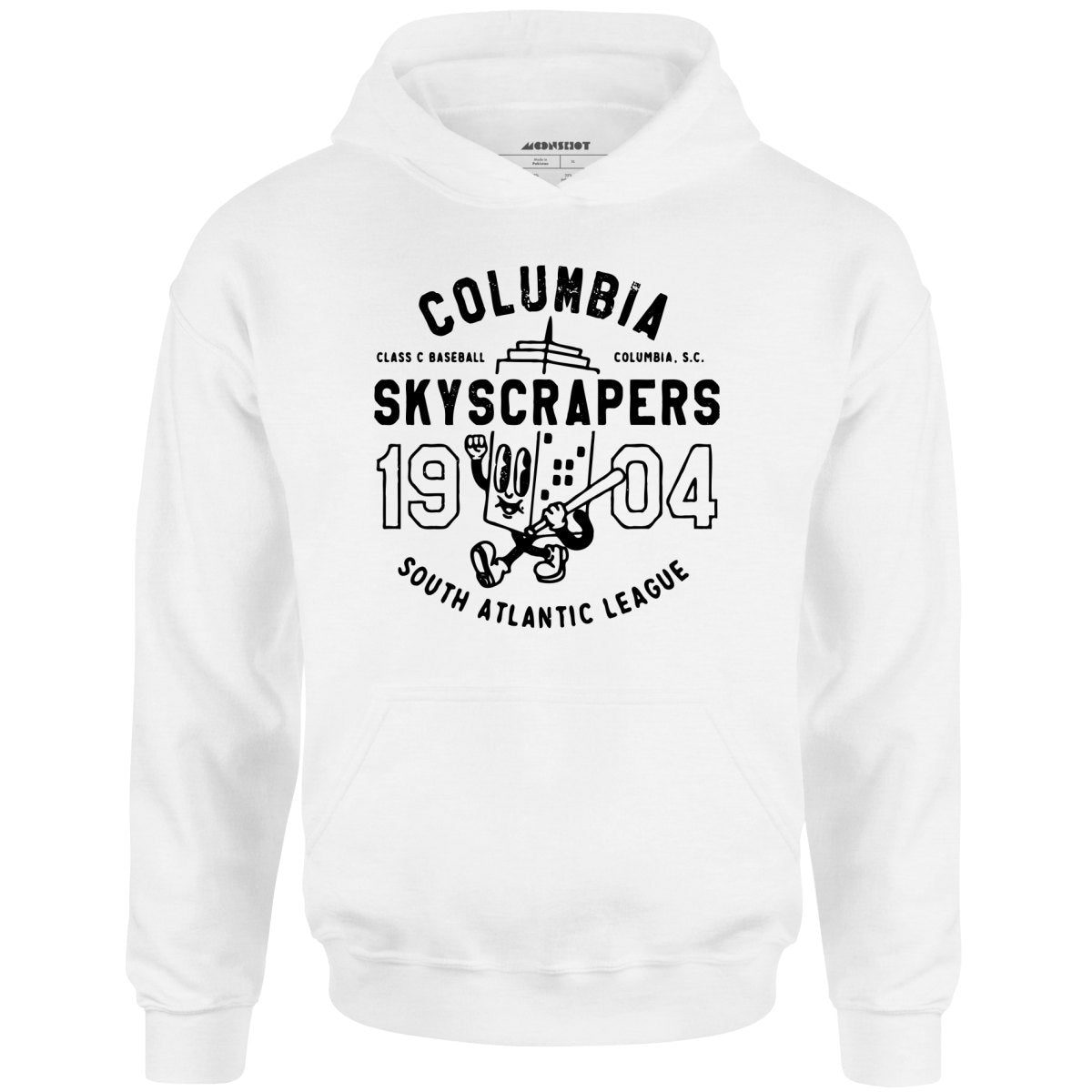 Columbia Skyscrapers – South Carolina – Vintage Defunct Baseball Teams – Unisex Hoodie