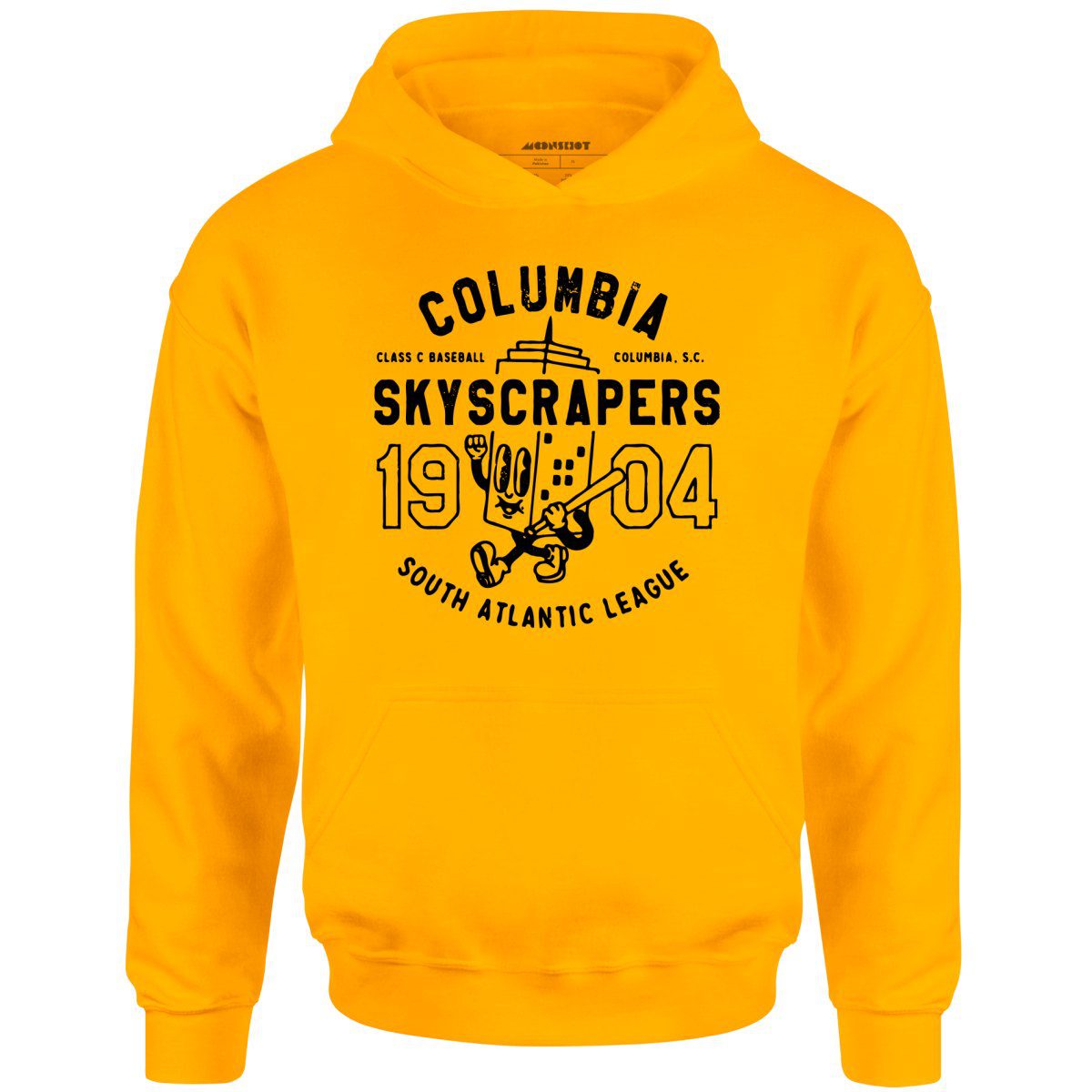 Columbia Skyscrapers – South Carolina – Vintage Defunct Baseball Teams – Unisex Hoodie