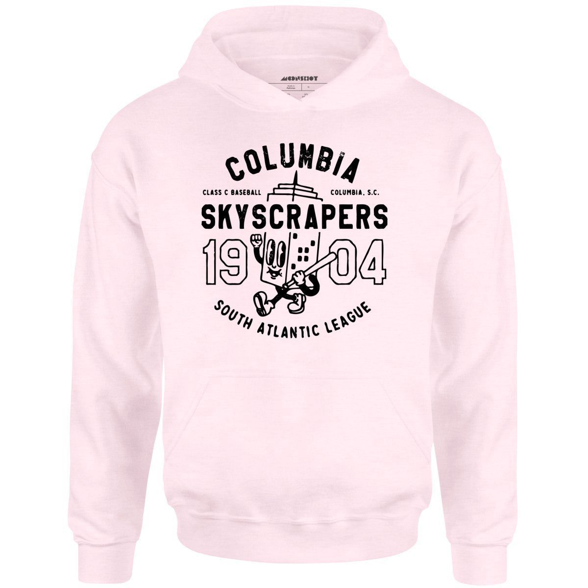 Columbia Skyscrapers – South Carolina – Vintage Defunct Baseball Teams – Unisex Hoodie