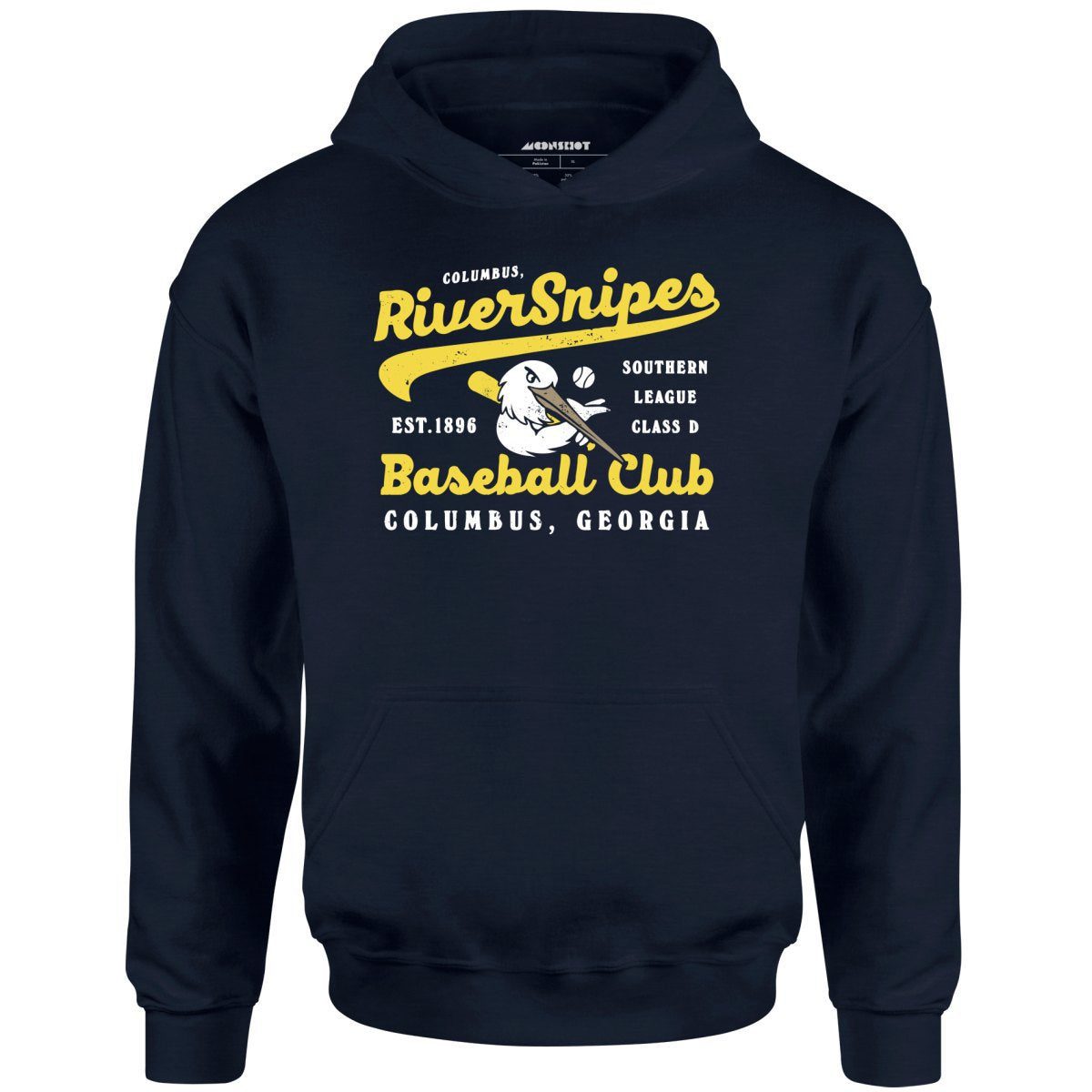 Columbus River Snipes – Georgia – Vintage Defunct Baseball Teams – Unisex Hoodie