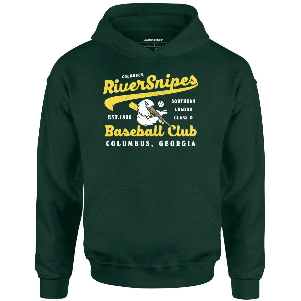 Columbus River Snipes – Georgia – Vintage Defunct Baseball Teams – Unisex Hoodie