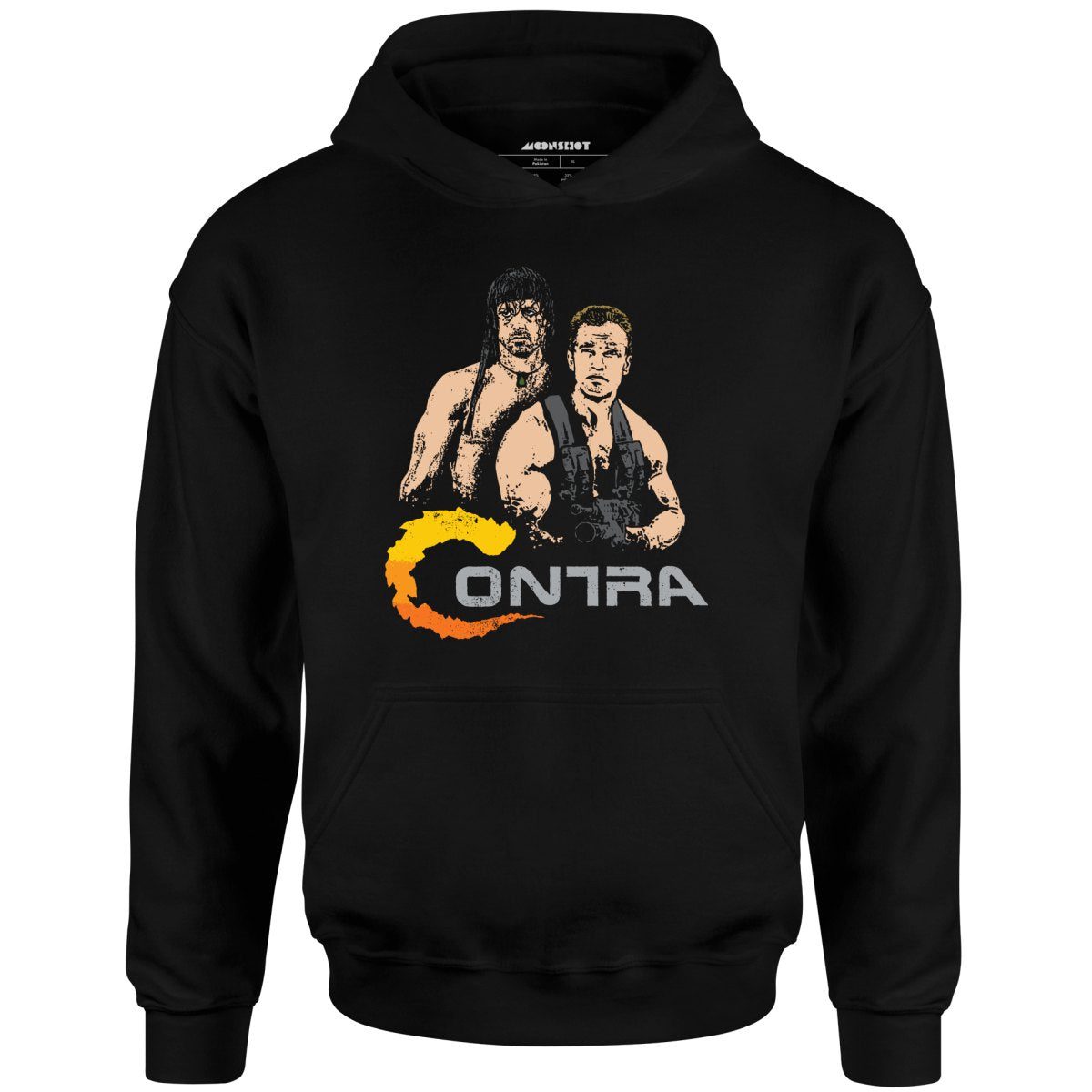 Contra Action Heroes Mashup Parody – Unisex Hoodie