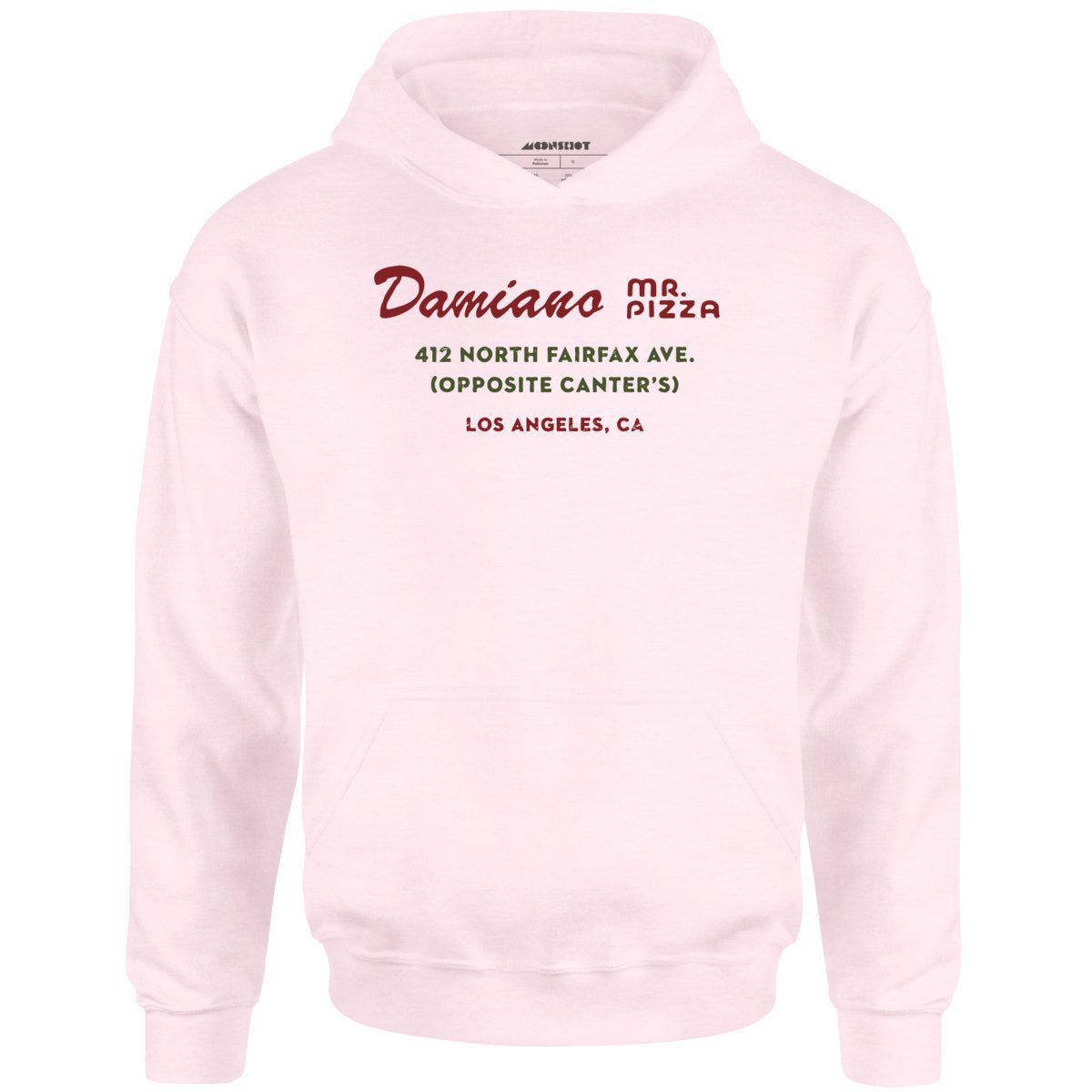 Damiano Mr. Pizza – Los Angeles, Ca – Vintage Restaurant – Unisex Hoodie