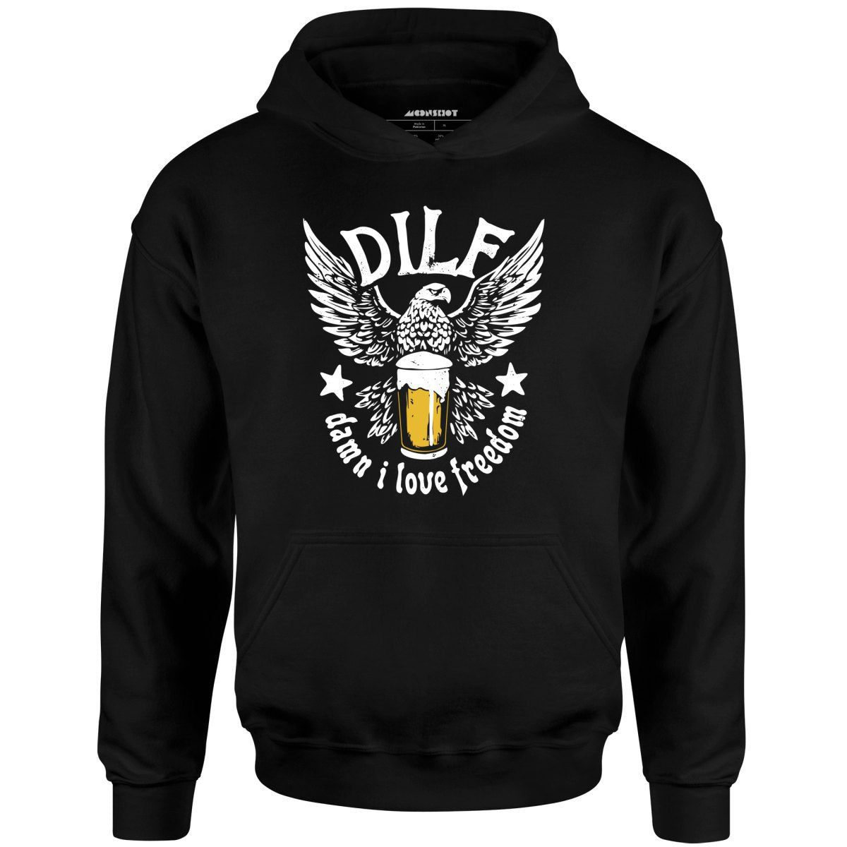 Dilf – Damn I Love Freedom – Unisex Hoodie