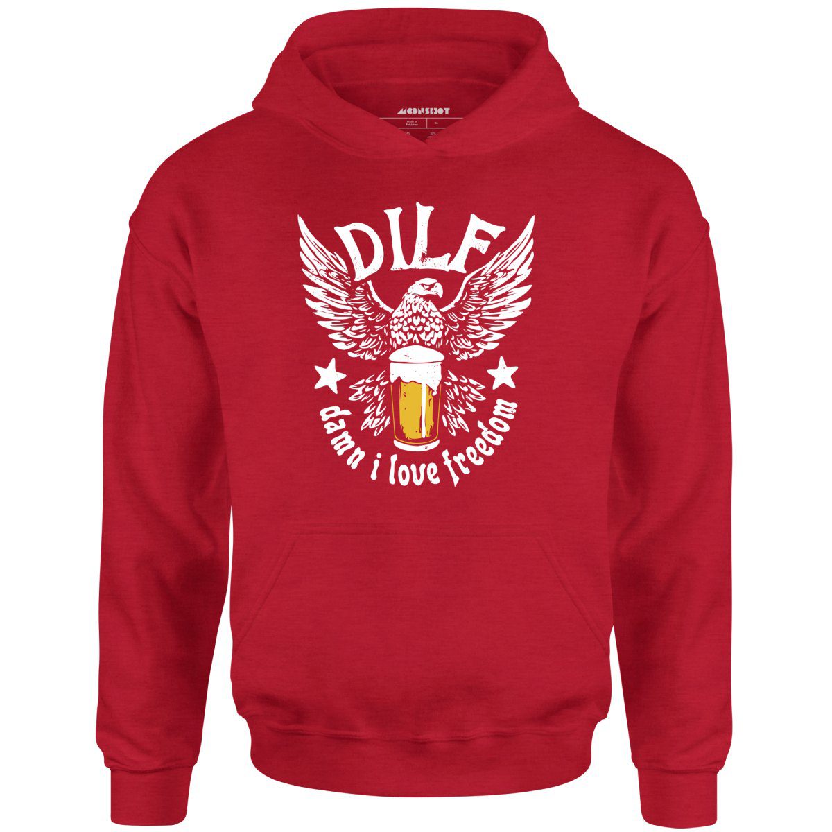 Dilf – Damn I Love Freedom – Unisex Hoodie