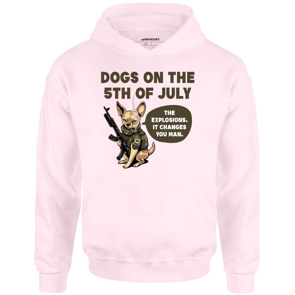 Dogs On The 5Th Of July – Unisex Hoodie